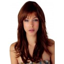 Dark Brown Shoulder Length Wig 