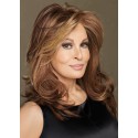 Raquel Welch Long Brown Wavy Wig