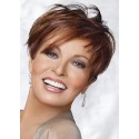 Very Short Brown Raquel Welch Wig
