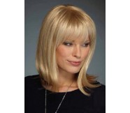 Inspired Blonde Shoulder Length Womens Wig 