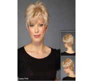 Very Short Blonde Monofilament Wig For Women