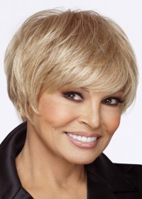 Raquel Welch Luxury Short Blonde Female Wig