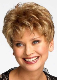 Very Short Blonde Raquel Welch Wig For Women